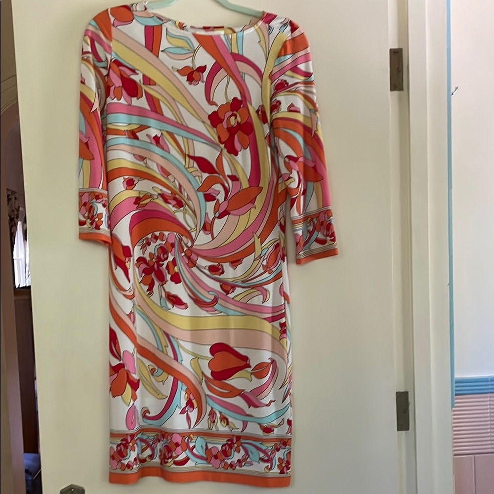 London Times Red Ruched Sheath Dress for Summer fun